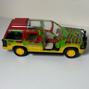 Adventure Toy SUV - Red, Green, Yellow